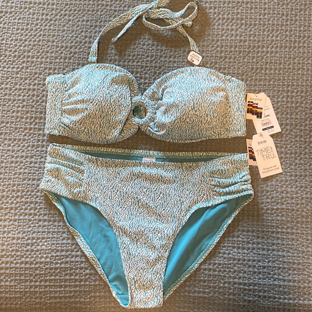 Two piece bathing suit